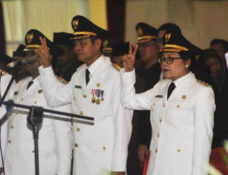 A group of people wearing officials uniform